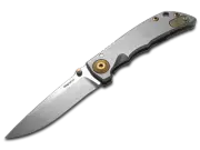 Spartan Blades Harsey Folder 3.25 SF10SWBZ Titanium CPM MagnaCut Pocket Knife