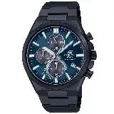 在飛比找遠傳friDay購物優惠-CASIO EDIFICE 經典時尚太陽能計時腕錶 EQS-