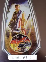 OK Touch Lamp Replacement Glass Panel-Firefighter-638-FF1-6 panels