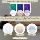 All-Natural Essential Oil Infused Bath Bomb Trio - Breath, Detox, and Restore