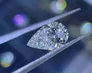 3.540Ct Lab-Grown Certified Loose Diamond D Natural Color VVS1 pear Shape T42