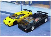 AUTOart 1:18 Lamborghini DIABLO SV-R Diecast Model Car Toys Gifts Black/Yellow