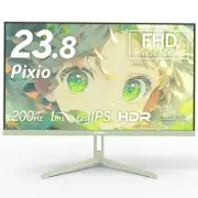Pixio PX248 Wave Mint Green – 23.8" 200Hz Gaming Monitor with Built-in Speakers
