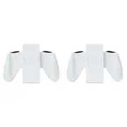 2x PowerA Nintendo Switch Gaming Joy-Controller Comfort Grip Lightweight White