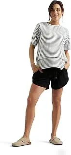 [Ripe] Maternity Claudette Nursing Tee White/Olive