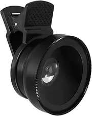 Travel Essential 2-in-1 Mobile Phone Camera Lens Set Wide Angle Macro Universal Clip Lightweight