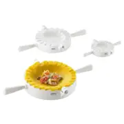 3pc Gefu Verona Ravioli/Pasta Case Mould Maker/Plastic Kitchen Cutter/Mold Press