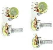 Aexit B10K (Control electrical) 10K Ohm Adjustment Single Linear Rotary Taper Potentiometer (39ry148qf346) 5 Pcs