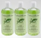 3 New Crabtree & Evelyn LILY Bath & Shower Gel Body Wash 16.9 oz Large