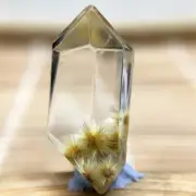 4.6Ct Natural Rutile Flowers Phantom Crystal Lodolite in Quartz Mosai TYH130