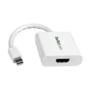 Star Tech Mini DisplayPort To HDMI Video Adapter Converter 1080p WHT For PC/Mac