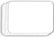 Hamilco White Cardstock Thick Paper - Blank Index Flash Note & Post Cards with Rounded Corners - Greeting Invitations Stationery 5 X 7" Heavy weight 100 lb Card Stock (100 Pack)