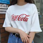 T 恤 COCA COLA 男士女士 TSHIRT TEES 酷休閒簡約棉《UNK》D 30S