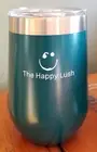 Wine And Beverage Tumbler THE HAPPY LUSH Vacuum Insulated 12 oz