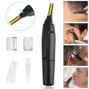 Nose Ear Hair Trimmer Face Eyebrow Mustache Beard Shaver Ultra Thin Clipper Mini