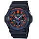 CASIO 卡西歐 G-SHOCK 太陽能 城市霓虹雙顯腕錶 52.2mm / GAS-100CT-1A