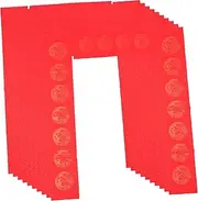 MAGICLULU 30pcs Blank Couplet New Year Party Chinese New Year Decorations Chinese Door Couplet Chun Lian Blank Banner Red Calligraphy Paper Front Door Rice Paper Spring Festival Paper