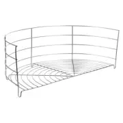 Semi- Drop Rack Grease Splatter Guard for Frying Pan