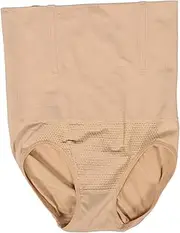 [ANDRESLAD] Women's High Waist Tummy Control Shapewear Sculpting Underwear High Waisted Body Shaper Shorts Tummy Control Underwear (Size XL/XXL) Beige