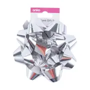 Giant Gift Bow - Silver Look