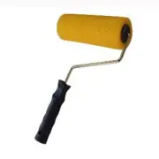 Yellow Sponge Painting Roller Brush Sleeve Wall Texture Decoration