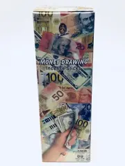 Money Drawing Incense Sticks x 200 Box (HAND ROLLED) KAMINI