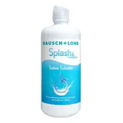 Bausch & Lomb Splash Saline Solution 355ml