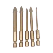 Tile Drill Bits Set - 5 Sizes