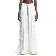 [RICK OWENS] RICK OWENS WOMAN WHITE TROUSERS White