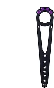 Door Stopper - Pet Door Strap, Cute Cat Paw Shape Latch | Cat Proof Door Latch, Indoor Cat Door Latch, Pet Access Door Latch, Cat Door Security Lock, Flexible Door Latch Strap for Babies Cats Dogs