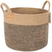 Wicker Laundry Basket, Collapsible Basket With Handles, Storage Baskets for D...