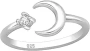 [KIWI DAISY] Hypoallergenic Sterling Silver Anchor Toe Ring (Adjustable)