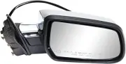 Mirror For 2014 Chevy Equinox Right Side Power Heated Blind Spt Lens Chrome