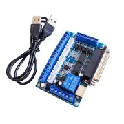 5 Axis CNC Interface Adapter Breakout Board For Mach3 Stepper Motor Driver Part