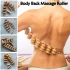 Unisex Anti Cellulite Wooden Massage Therapy Roller Hand Stick Muscle Release