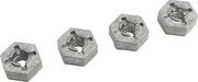 9200 Wheel Hub Hex Aluminum Alloy PX9200-01A Accessories Spare Parts for 1:10 1:12 9200 9200E 9205E 9206E RC Cars Trucks