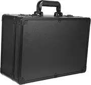 FOYTOKI Hairdressing Toolbox Aluminum Alloy Code Lock Handbag for Hairdressers Storage for Scissors Clips