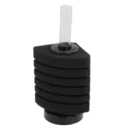Fish Tank 6-Layer Sponge Water Corner Filter Black