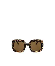 geometric sunglasses 49 Brown