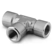 (4 pk) SS-6-T Swagelok Stainless Steel Pipe Fitting, Tee, 3/8 in. Female NPT