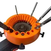 Drill Bit Sharpener Tool for 2�C13 mm Bits Compatible with 125 mm Angle Grinder