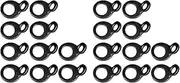Mellisso 20X Tie Down Strap Rings Multi-Purpose Tie Down Anchor Strapping Hooks for Mounting in The Garage, Work Shop, Truck
