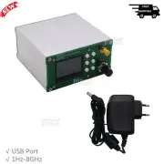 1Hz-8GHz Signal Generator Wideband with Make-Break Modulation + Power Adapter