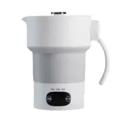 Travel Portable Electric Kettle Foldable Kettle Constant Temperature Mini Insulation Pot Adjustable Temperature-Grey