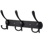 YUNISS Coat Rack Wall Mounted,3 Tri Stainless Steel Coat Hook for Coat Hat Ro...
