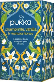 Pukka Chamomile Vanilla With Manuka Tea | 20 tea bags
