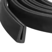 3/16" x 7/16"x 16.4ft Rubber U Channel Edge Trim Flat Type Fit for 1.5-2mm Edge