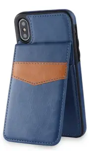 For Apple11 iPhone Cover Case Full Body Protection Leather Wallet Card Holder
