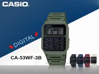 在飛比找Yahoo!奇摩拍賣優惠-CASIO 卡西歐 手錶專賣店 CA-53WF-3B 復古計