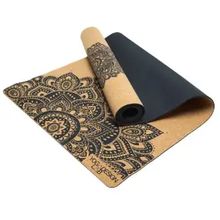 【Yoga Design Lab】Cork Mat 軟木瑜珈墊 3.5mm – Mandala Black(軟木瑜珈墊)